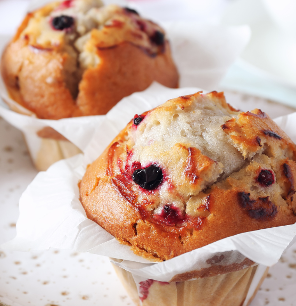 Blueberry Cream Cheese Muffins